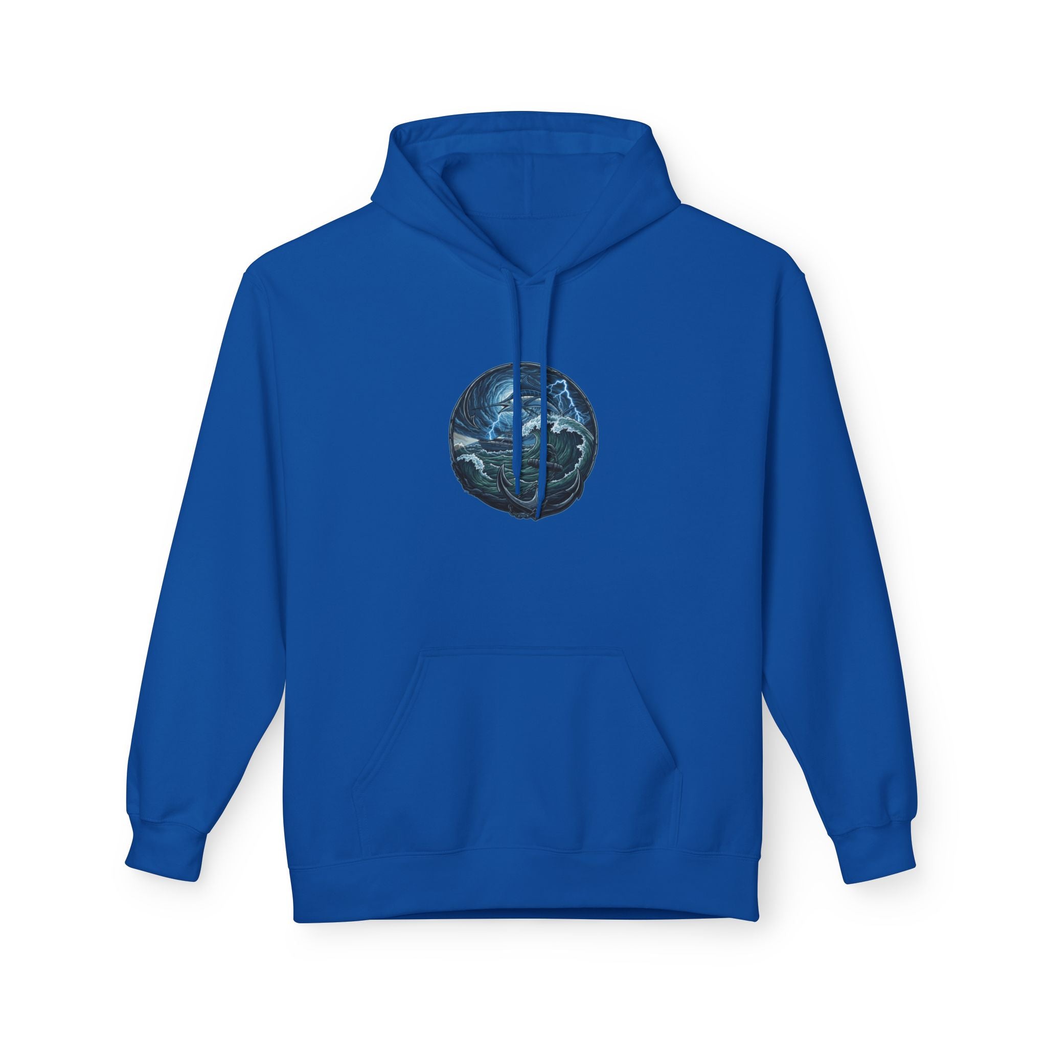 Ocean Kraken Fishing Hoodie | Vintage Nautical Graphic Hoodie