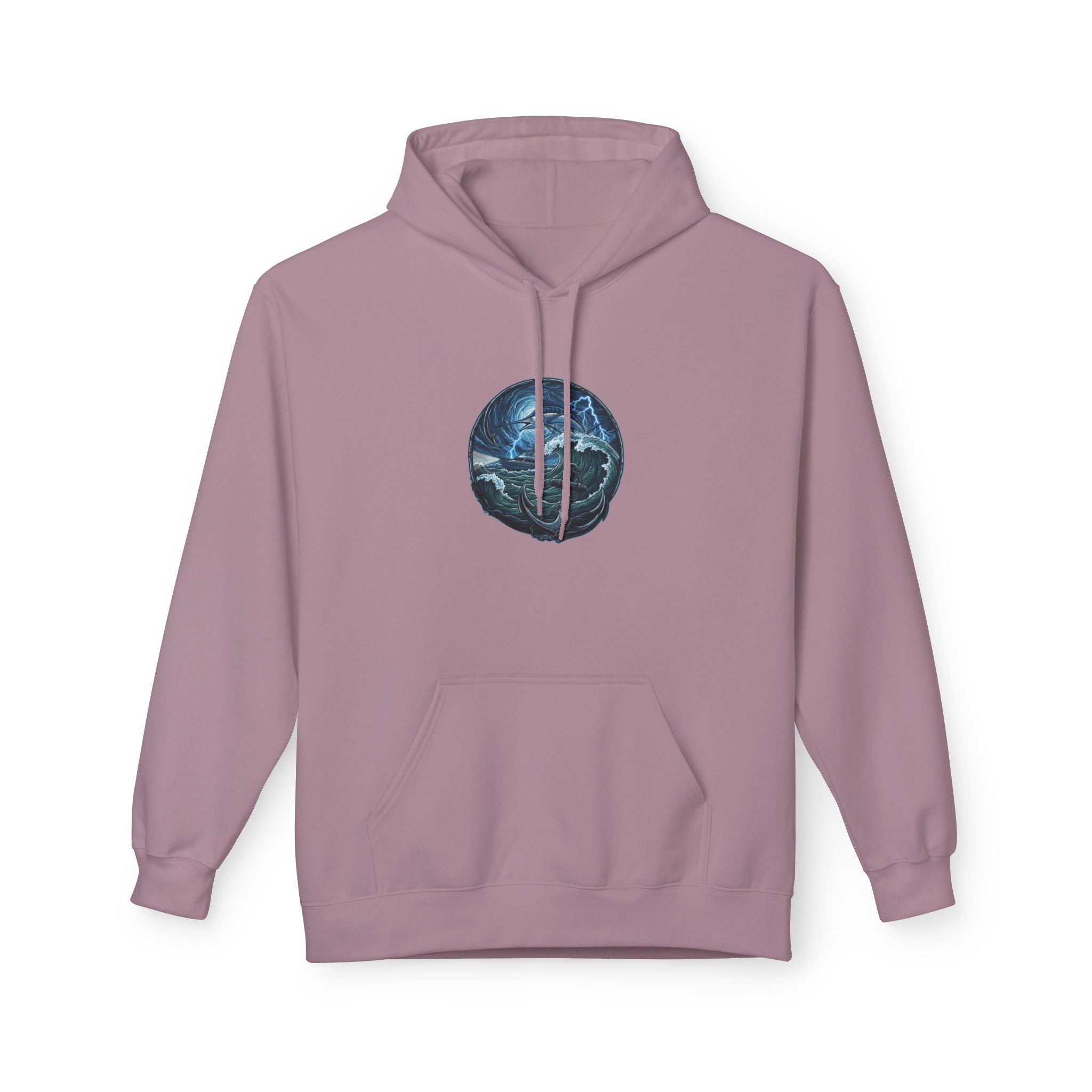 Ocean Kraken Fishing Hoodie | Vintage Nautical Graphic Hoodie