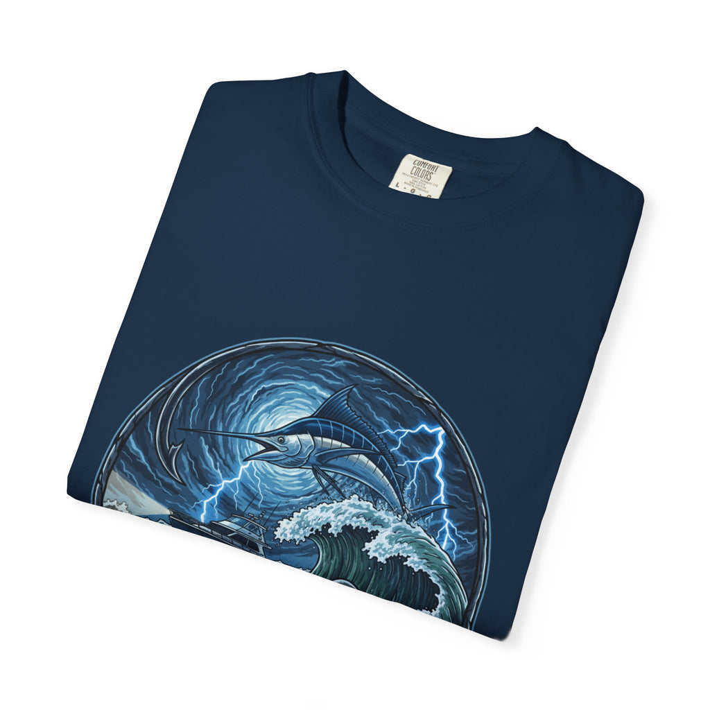 Stormy Ocean Kraken Art T-Shirt