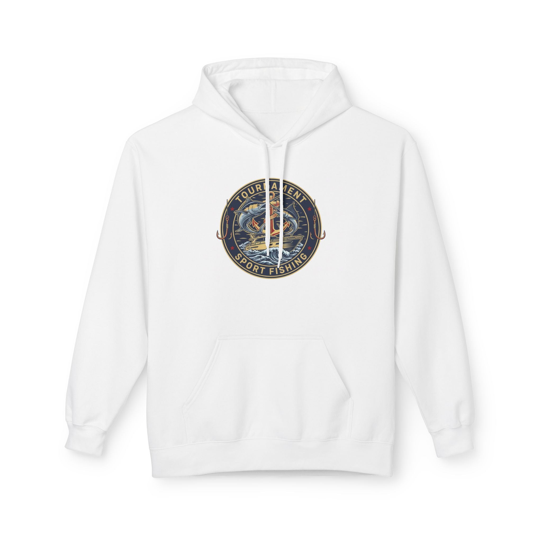 Fishing Tournament Hoodie — Sport Fishing Anchor Hoodie