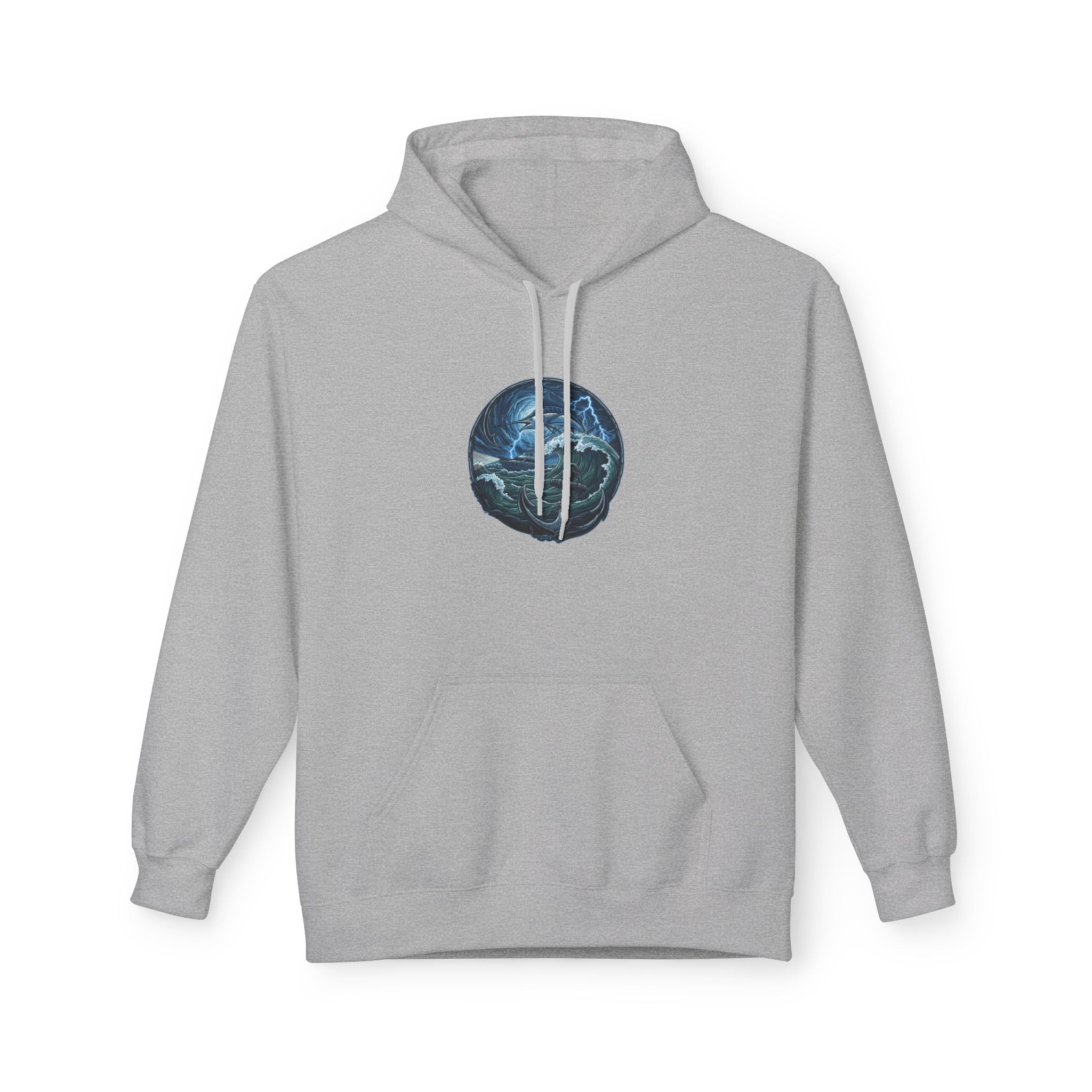 Ocean Kraken Fishing Hoodie | Vintage Nautical Graphic Hoodie