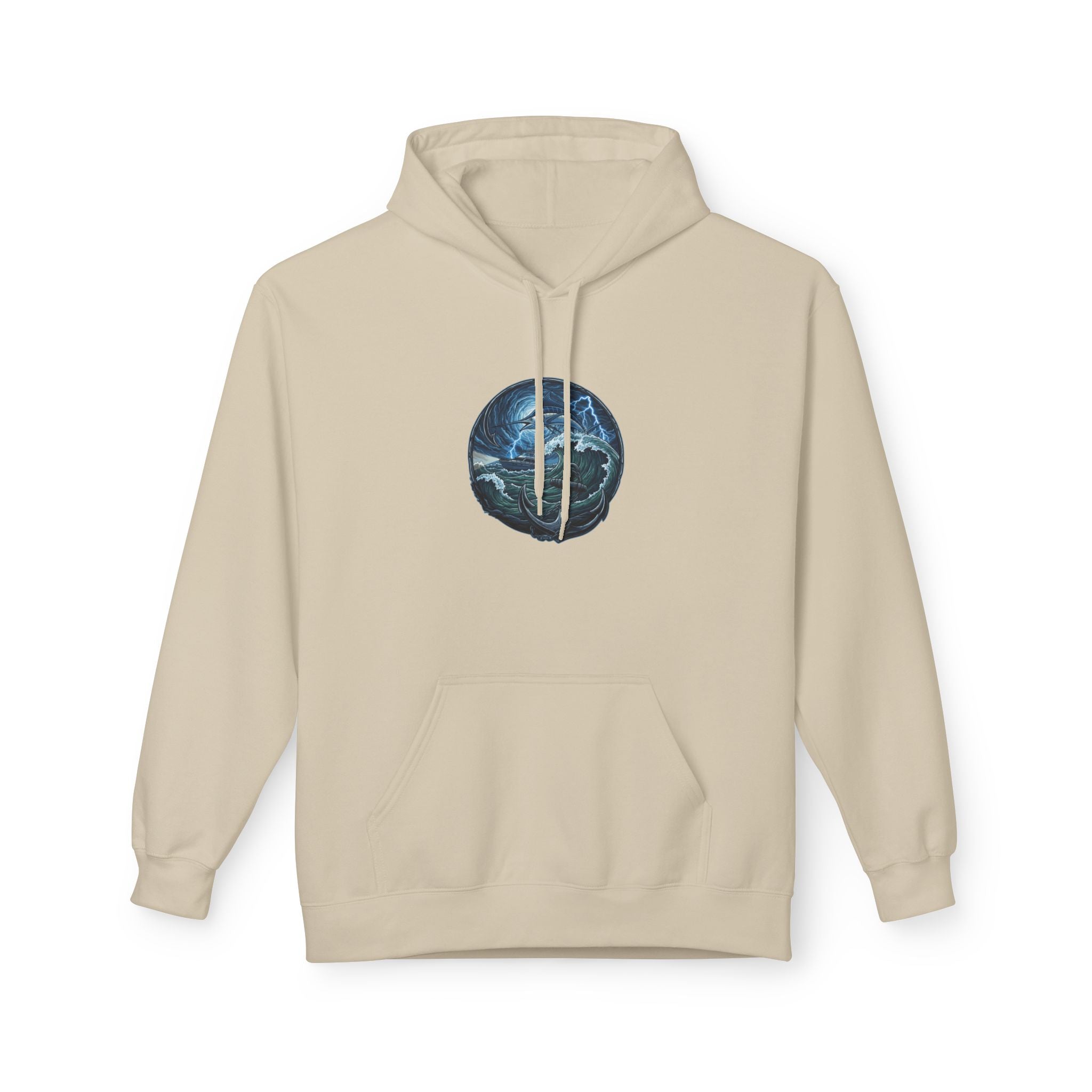 Ocean Kraken Fishing Hoodie | Vintage Nautical Graphic Hoodie