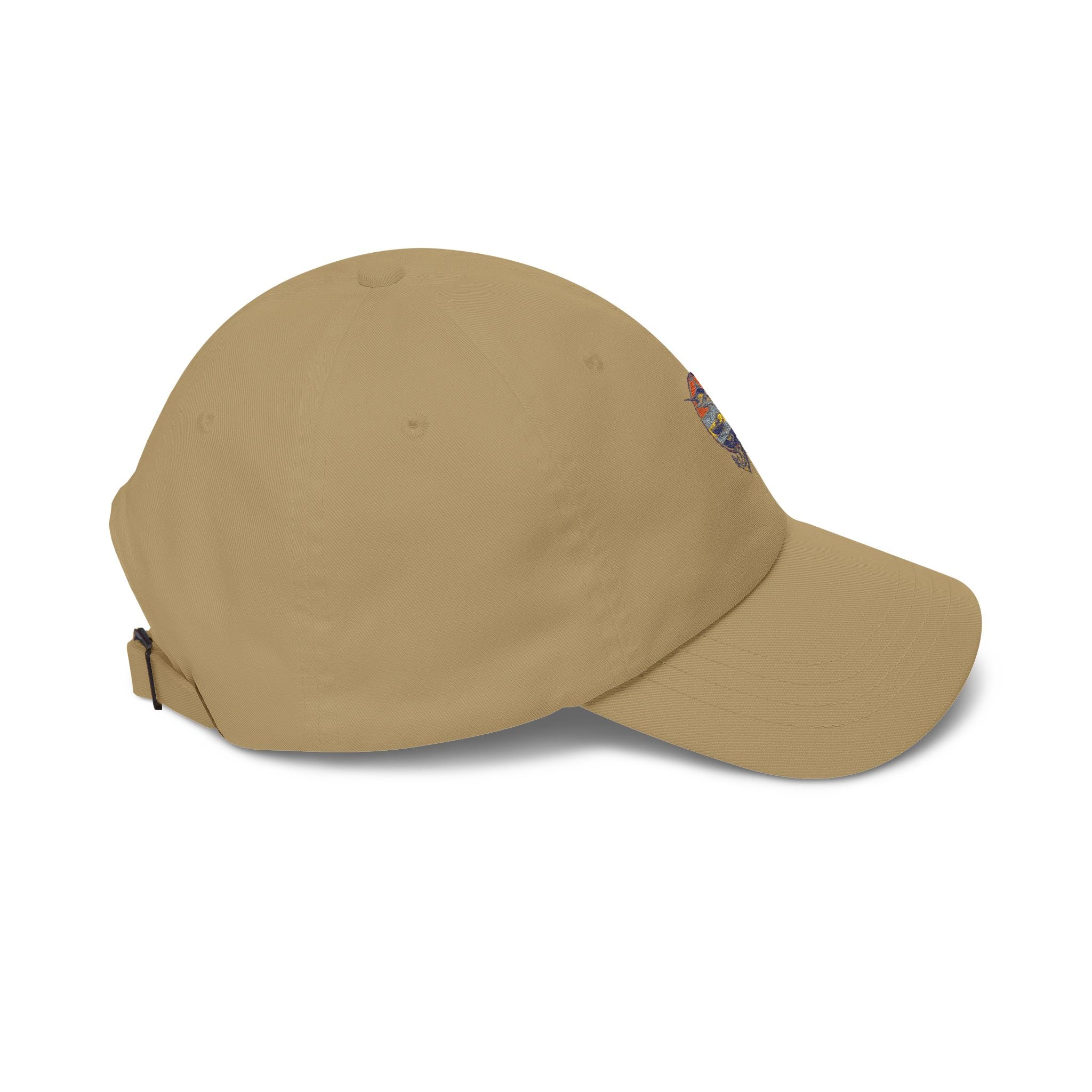 Embroidered Sunset Globe Dad Cap | Vintage Travel Baseball Hat
