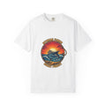 Fishing Sunset T-Shirt — Offshore Fishing «Sunset Pursuit» Graphic Tee
