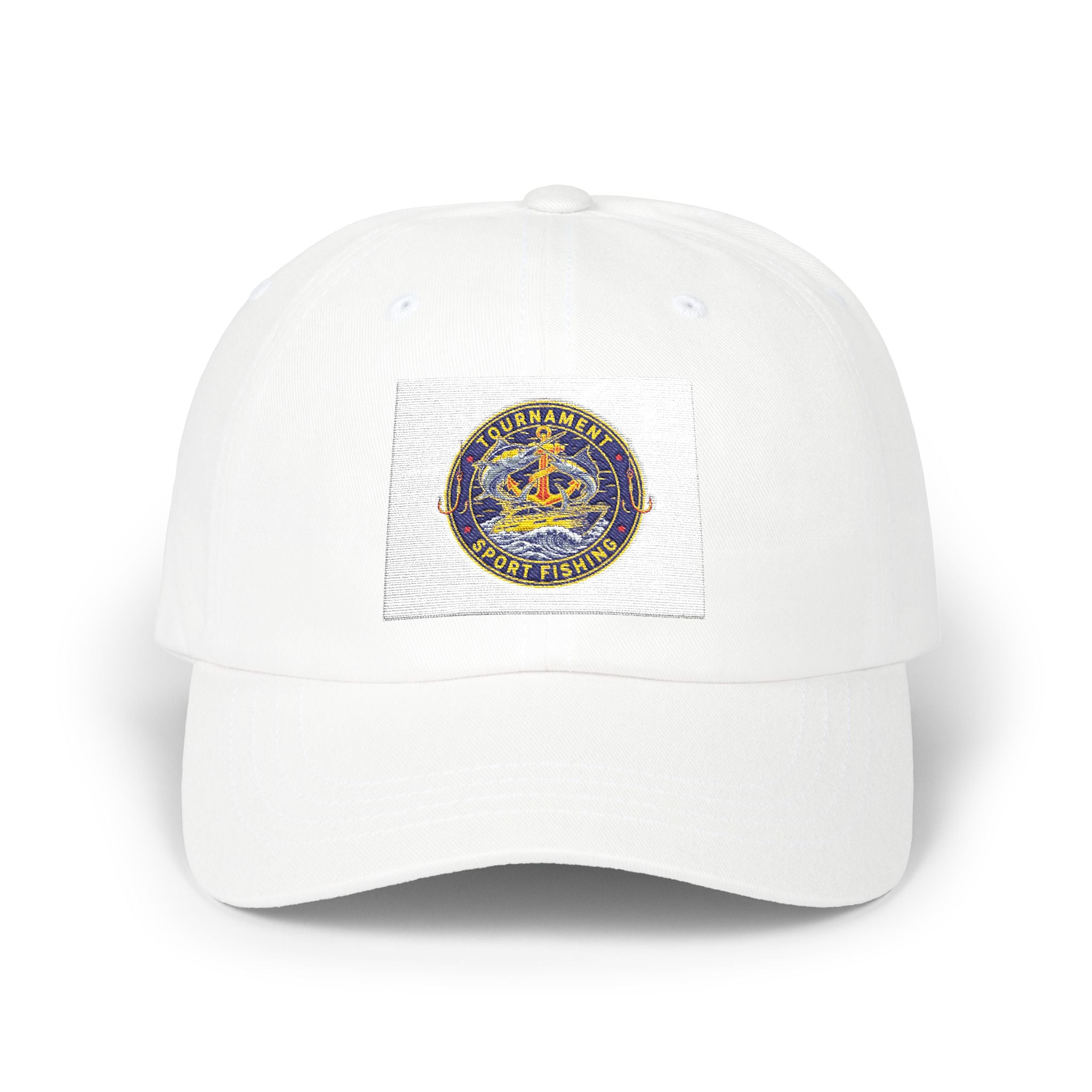 Navy Anchor Emblem Dad Cap — Classic Vintage Military Seafarer Baseball Hat