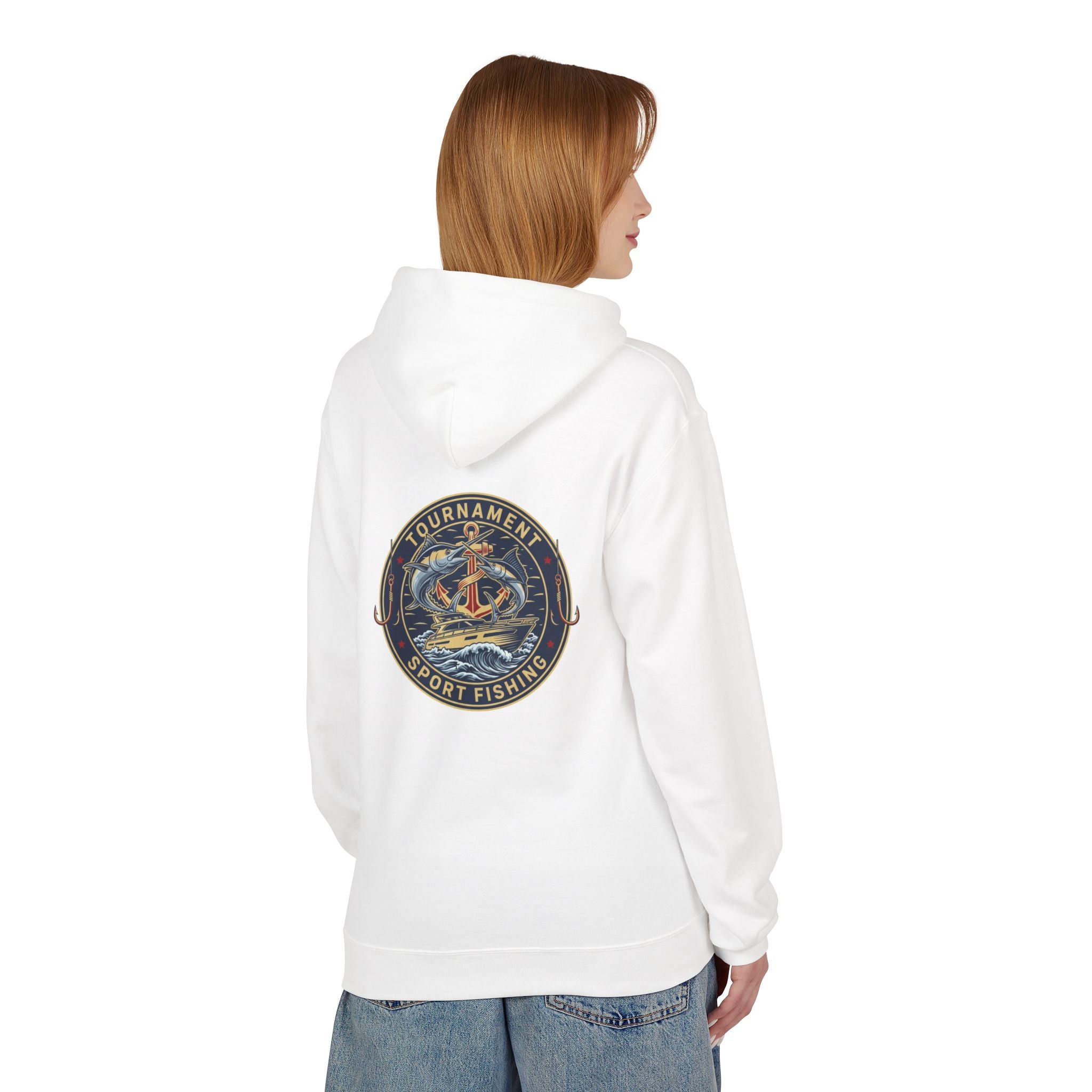 Fishing Tournament Hoodie — Sport Fishing Anchor Hoodie