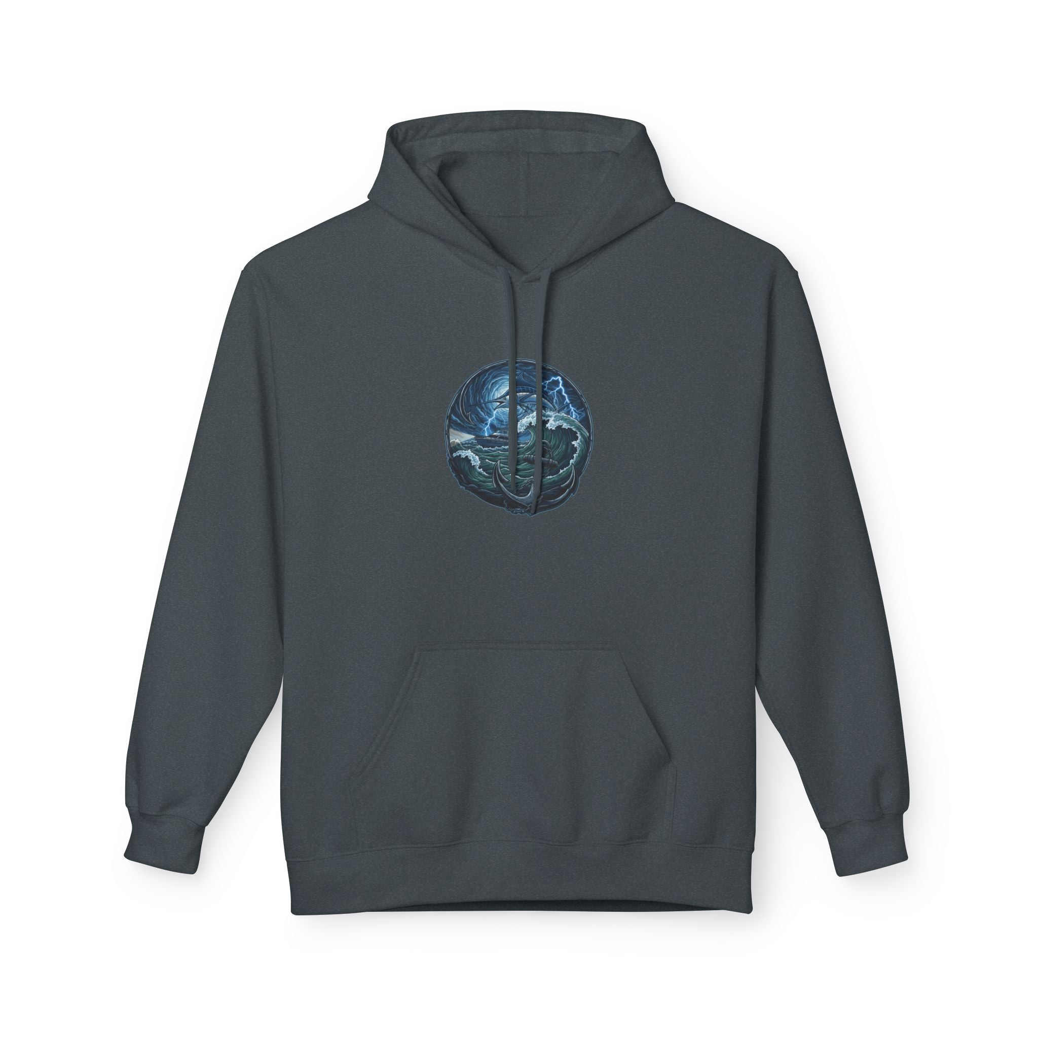 Ocean Kraken Fishing Hoodie | Vintage Nautical Graphic Hoodie