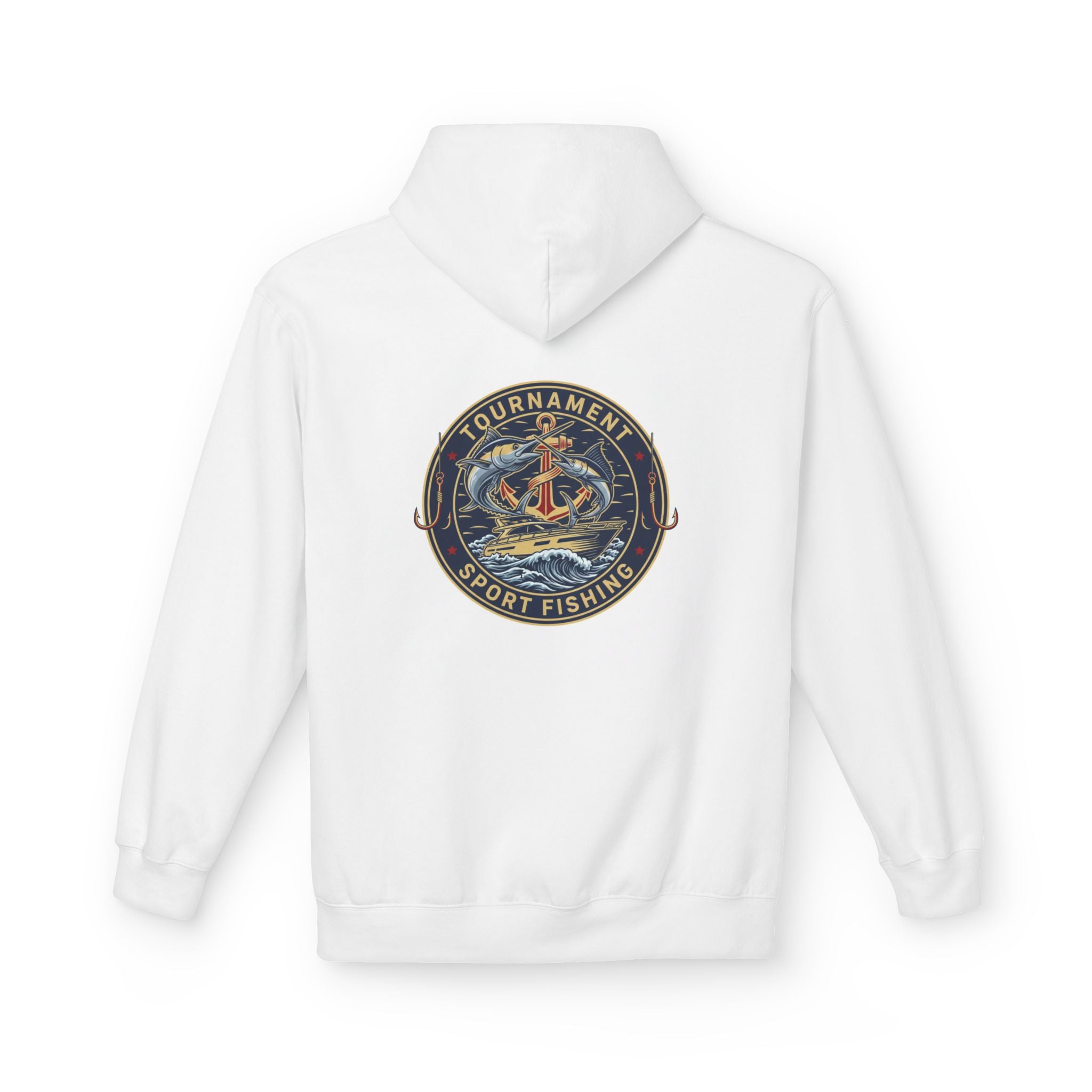 Fishing Tournament Hoodie — Sport Fishing Anchor Hoodie
