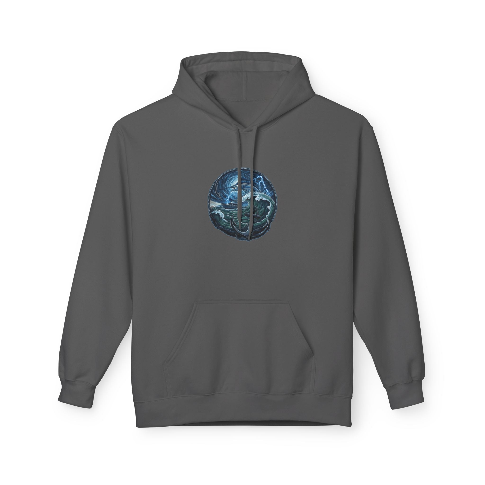 Ocean Kraken Fishing Hoodie | Vintage Nautical Graphic Hoodie