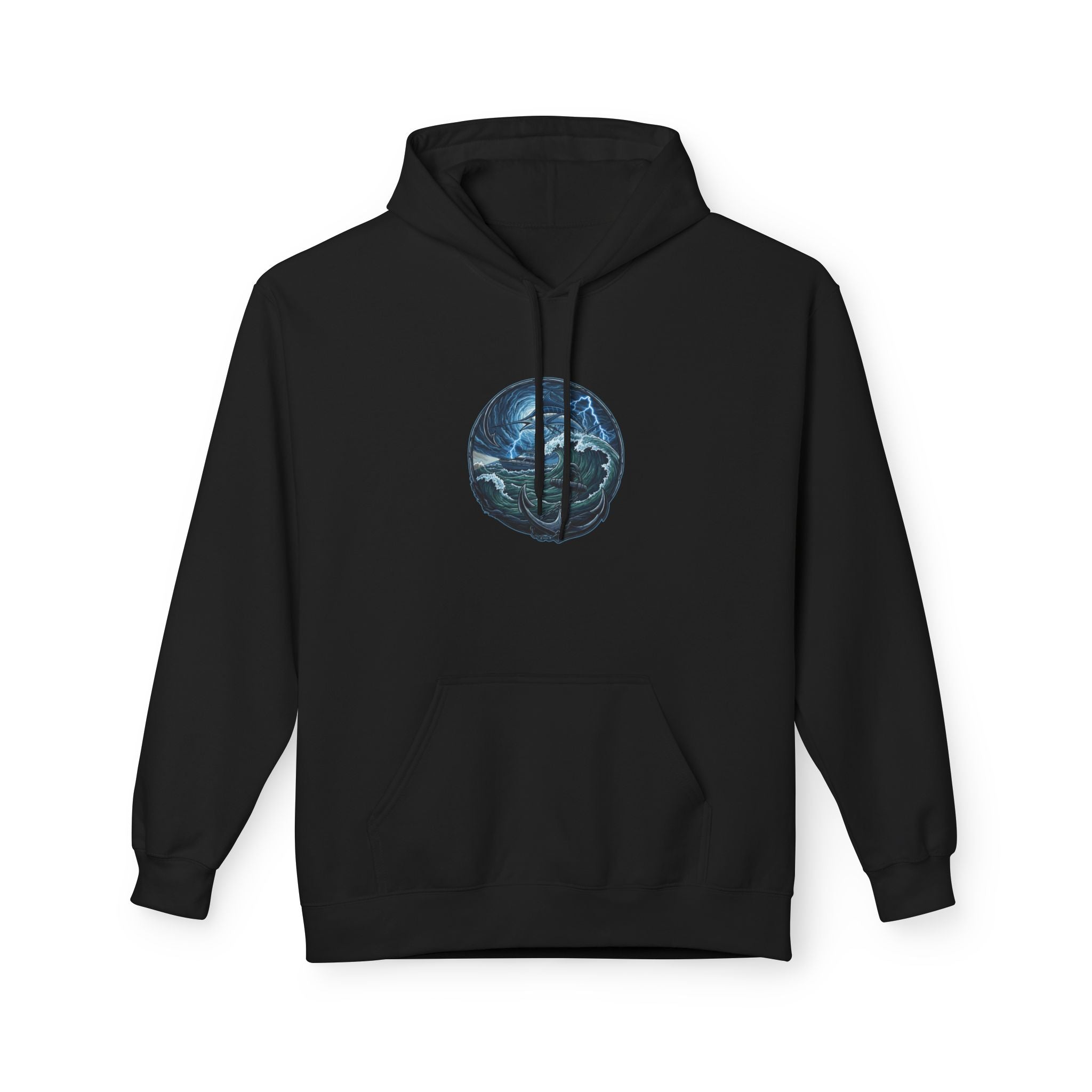 Ocean Kraken Fishing Hoodie | Vintage Nautical Graphic Hoodie