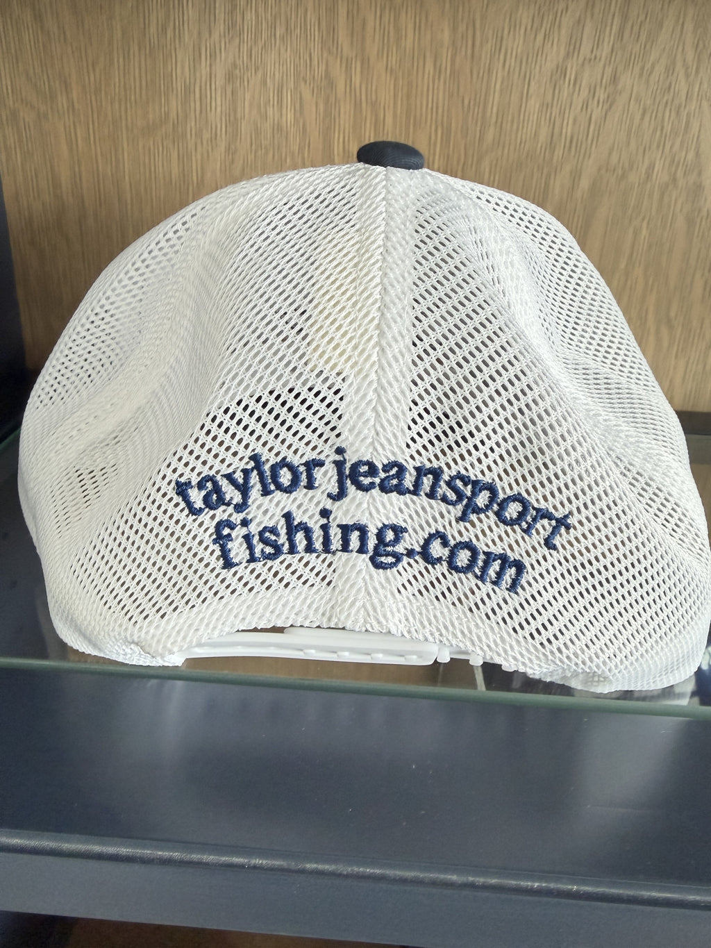 Taylor Jean Blue/White Snap Back Cap