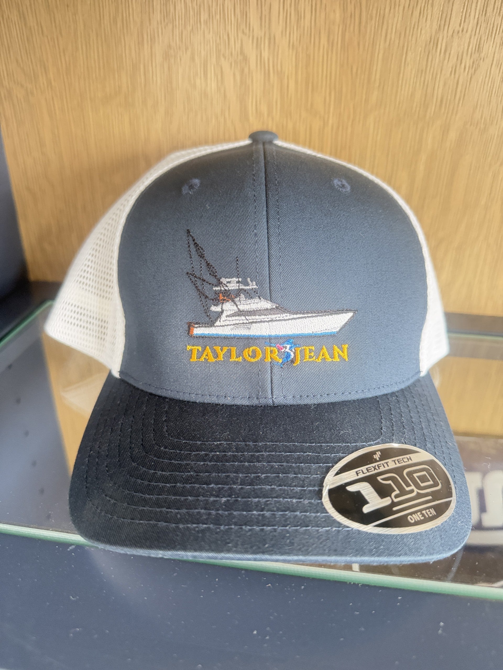Taylor Jean Blue/White Snap Back Cap